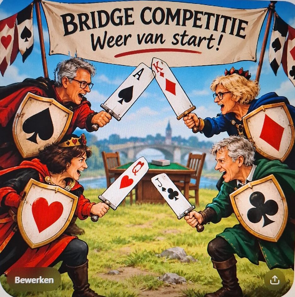 Het nieuwe bridge-seizoen is gestart!